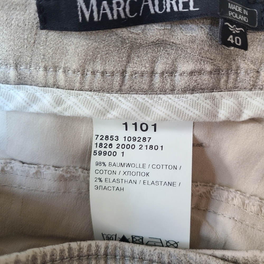 Marc Aurel Reptile Textured Pants - Picture 9 of 12